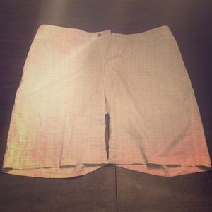 White PGA Tour shorts